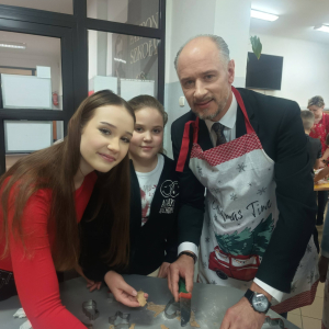 Świąteczne pieczenie pierników w naszej szkole! 