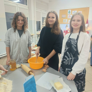 Świąteczne pieczenie pierników w naszej szkole! 