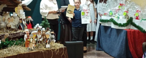 Wyróżnienie w gminnym konkursie plastyczno - technicznym