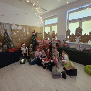 Przedswiąteczna wizyta klasy 3a w naszym escape roomie