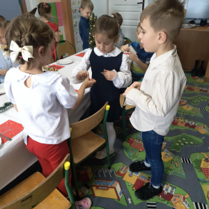 Spotkanie Wigilijne w grupie 5-latków