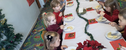 Spotkanie Wigilijne w grupie 5-latków