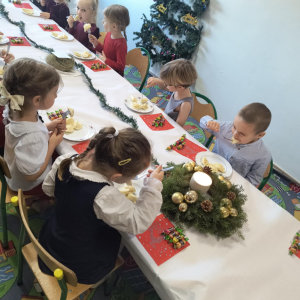 Spotkanie Wigilijne w grupie 5-latków