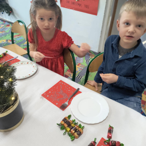 Spotkanie Wigilijne w grupie 5-latków