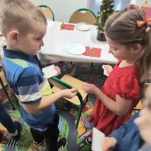 Spotkanie Wigilijne w grupie 5-latków