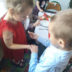 Spotkanie Wigilijne w grupie 5-latków