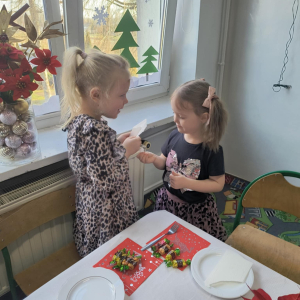 Spotkanie Wigilijne w grupie 5-latków