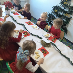 Spotkanie Wigilijne w grupie 5-latków