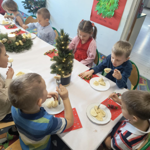 Spotkanie Wigilijne w grupie 5-latków