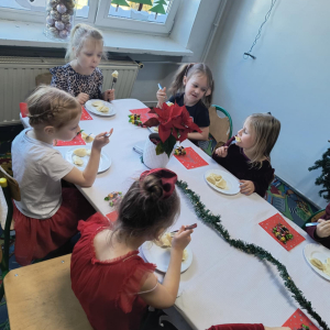 Spotkanie Wigilijne w grupie 5-latków
