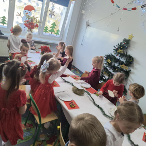 Spotkanie Wigilijne w grupie 5-latków