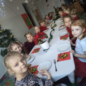 Spotkanie Wigilijne w grupie 5-latków