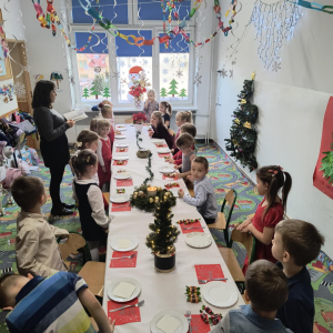 Spotkanie Wigilijne w grupie 5-latków