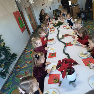 Spotkanie Wigilijne w grupie 5-latków