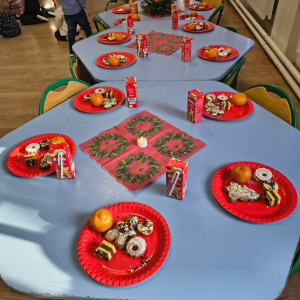 Wigilia w grupie 3-4 latków