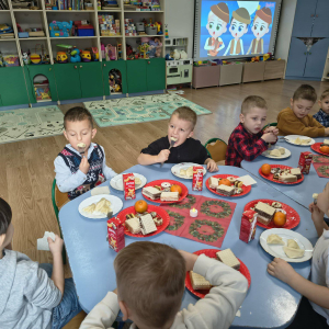 Wigilia w grupie 3-4 latków