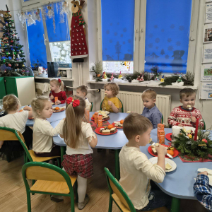 Wigilia w grupie 3-4 latków