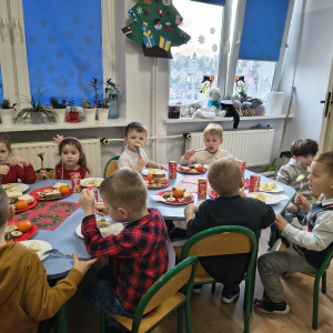 Wigilia w grupie 3-4 latków