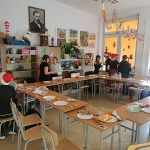 Wspólne kolędowanie w klasie 5!