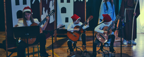 Relacja Szkoły Muzycznej I st w Kamieniu z koncertu kolęd