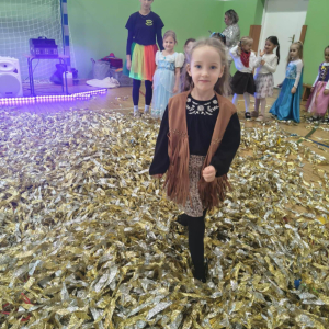 Zabawa karnawałowa w grupie zero