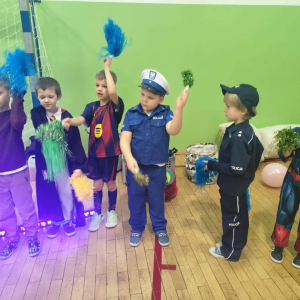 Zabawa karnawałowa w grupie zero