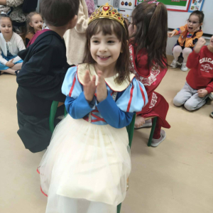 Zabawa karnawałowa w grupie zero