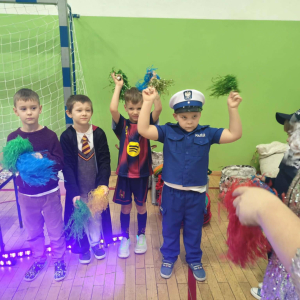 Zabawa karnawałowa w grupie zero