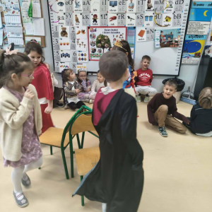 Zabawa karnawałowa w grupie zero