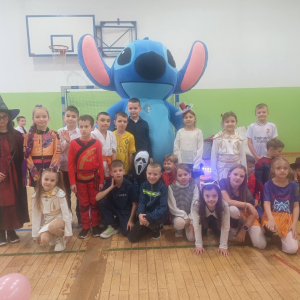Zabawa karnawałowa w klasach 1-3