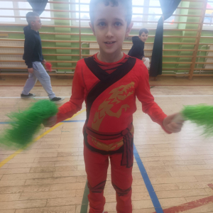 Zabawa karnawałowa w klasach 1-3