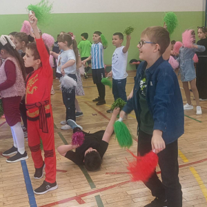 Zabawa karnawałowa w klasach 1-3