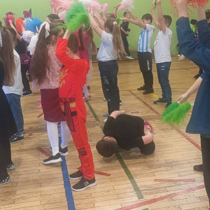 Zabawa karnawałowa w klasach 1-3