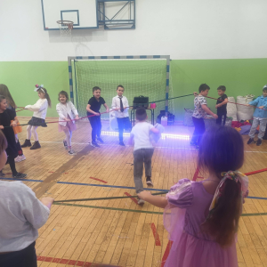 Zabawa karnawałowa w klasach 1-3