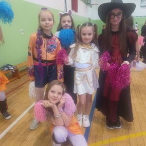 Zabawa karnawałowa w klasach 1-3