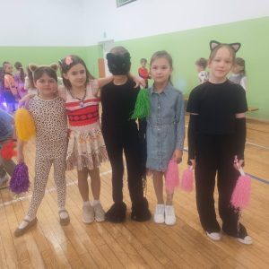 Zabawa karnawałowa w klasach 1-3