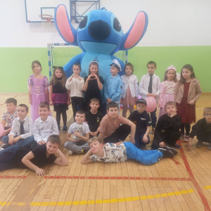 Zabawa karnawałowa w klasach 1-3