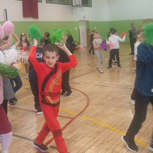 Zabawa karnawałowa w klasach 1-3