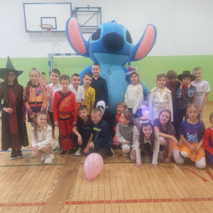 Zabawa karnawałowa w klasach 1-3