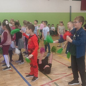 Zabawa karnawałowa w klasach 1-3