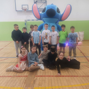 Zabawa karnawałowa w klasach 1-3