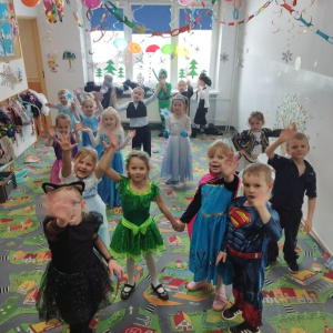 Bal karnawałowy w grupie 5 - latków
