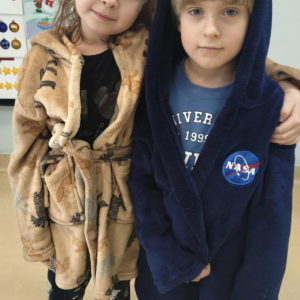 Dzień piżamy w zerówce.