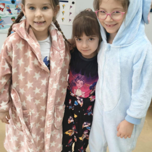 Dzień piżamy w zerówce.