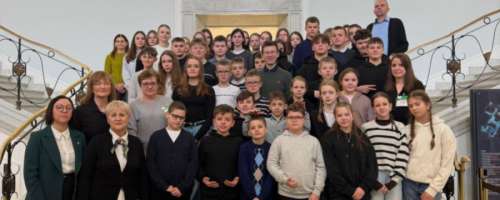 Wycieczka do Warszawy klas 5 i 7.