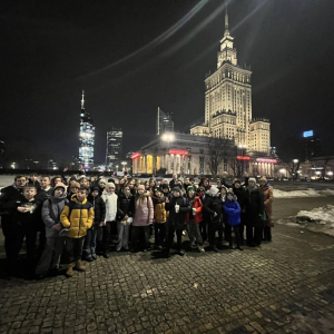 Wycieczka do Warszawy klas 5 i 7.