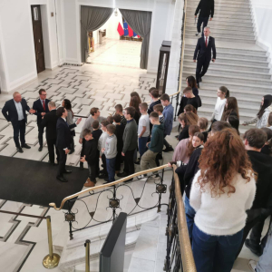 Wycieczka do Warszawy klas 5 i 7.