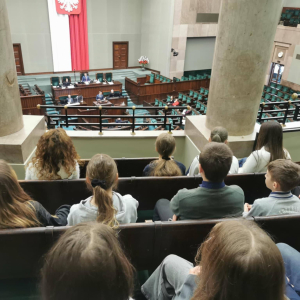 Wycieczka do Warszawy klas 5 i 7.