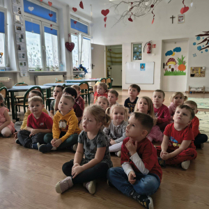 Walentynki w grupie 3-4 latków