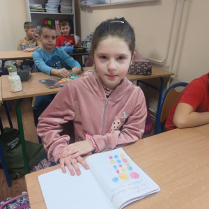 Walentynki w klasach 1-3